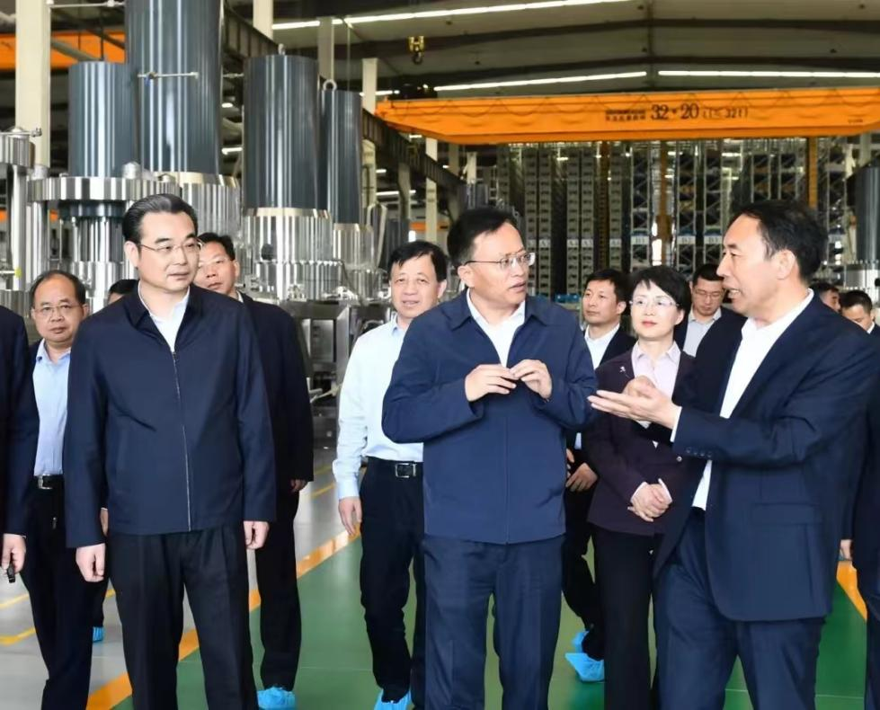 向新奋进 敢闯敢拼 ——胡广杰部长视察江苏汉邦科技股份有限公司 - 汉邦科技